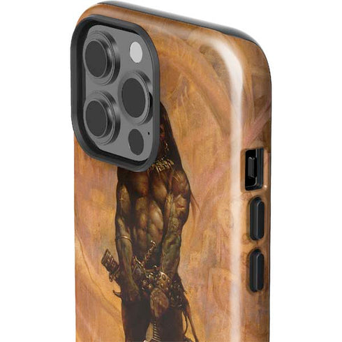 Frazetta Barbarian iPhone 14 Pro Max Impact Case
